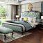 Neoclassical Furniture Classic Design Northern Europe Bedroom Wooden Bed