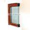 Double tempered glass thermal break casement  aluminum window
