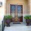 high security black front doors wrought iron doors double exterior