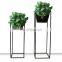 High quality indoor Garden Decor vertical tall Metal Iron Wire Flower Display Plant Holder Stand Pot Rack