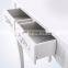 Wood white dressing custom dresser with mirror