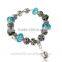wholesale hot custom european bead bracelet charm bracelet