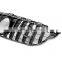 auto parts Front grill for Mercedes benz  C63 class W205 GTR black silver style GTR sports line 2019+