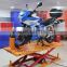Elctric Hydraulic Scissor bike lift Platform For Motorcycle repairing AX-2011-1