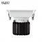 HUAYI Factory Wholesale Aluminum Cob 15w 20w 30w Indoor Bedroom Recessed Led Spotlight