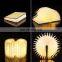 USB Port Charging Night Light Book Shape Folding LED Table Lamp for Indoor Decoration