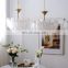 American Simple Postmodern Living Room Chandelier French Glass Retro Bedroom Dining Indoor Pendant Light
