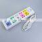 New colorful  universal socket with USB socket extension socket 2022