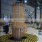 Vertical coil winding machine