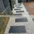 outdoor park paving tiles black slate garden step stone black slate