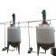 Stainless Steel Mixing Agitator Steam Jacketed Heating Mixer Liquid Emulsifying Homogenizer Tank