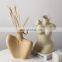 Nordic Body Vase Maroon Beige Home Decor Creative Arranjo De Flores Breast Vase Ceramic Flower Vase For Happy Valentine's Day