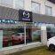 Mazda Exterior Decoration Made From Expanded Metal Mesh
