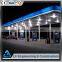 Hot dipped galvanized steel structure gas station