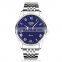Fashion couple watch luxury brand Skmei 9058 stainless steel japan movt 50m waterproof business men quartz watch