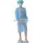 Single Use Non Woven Protection Gown For Clean Room