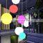 led ball pendant lamp wholesale modern plastic led color changing ball sphere pendant hanging lights