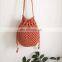 Best Selling Casual macrame shoulder bag, Handwoven Boho Summer bag crochet handmade Vietnam Supplier