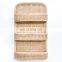 Hot Sale Rattan Shelves Book Shelf for Kitchen, Bathroom, Living Room Wicker Plant Hanging Wholesale Vietnam Supplier