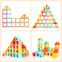 Soft Stacking Blocks for Baby Silicone Building Blocks Rainbow Stacker