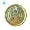 83mm 307# Easy Open Tin Can Lid Tinplate Lid Easy Open Ends TFS EOE for Food Cans