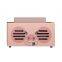 Customized printing portable audio player speaker with brass acoustic speaker 4500mAH innovative music wooden speaker