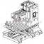 VMC850L Vertical machine centre/Heavy type CNC Milling Machining center with Taiwan 8000rpm servo spindle and 24T ATC