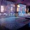 led curtain/flexible led screen/soft led displays /Big RGB LED display p30 transparent soft led mesh curtain LED display
