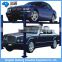 Scientific and economical two levels hydraulic parking system