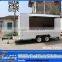 High quality fiberglass mobile food cooking trailer/towable snack food trailer