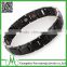 Guangzhou factory wholesale Women and men fashionable bio energy magnetic stainless steel bracelets