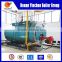 Quick steam genaration 0.5t/h to 20t/h Gas and oil fired biogas steam boiler economizer for industries