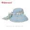 New design fashion summer girls beach hats promotion bucket cap