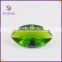 decorative marquise shape artificial emerald green glass stone
