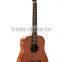 Chinese Wholesale 34" Mahogany Body Acoustic Travel Guitar Western Guitar