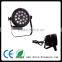 waterproof dj par light 18x10w led par can light