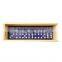 Customized Wooden Box colored plastic dominoes