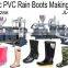 Rubber boots making machine