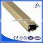 high quality and new design ISO9001 extruded aluminum profiles prices