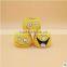 7*9cm Various face expression smile yellow small mini table pot for home centerpiece