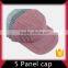 Adjustable wholesale 5 panels snapback hat