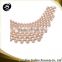 2015 Fashion imitation jewelry gold elegant style beaded collar necklace