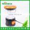US Hot Sale Lantern Light 4 Bulbs High Quality Fashion Design Solar Charge Camping Lamp Camp Tent Light with Charger for outdoor