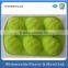 2016 Top quality wholesale plastic sillicone plate shape heart mold