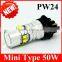 50W crees ORSAMS LED fog Light headlight PW24 H3 led for mazida hiaces