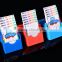 Custom Hot selling Casino Playing Cards Colorful weighted playing cards Glossy casino poker cards ---DH20548
