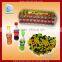 3 in one cola fanta sprite chewing mini bubble gum in bottle