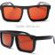 Custom logo printed lenses sunglass Wooden Cat sunglasses