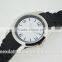 new style man quartz watch leather strap promotional silicone watch