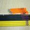Wood pencil Wholesale Short Pencils with Eraser for drawing and writing
